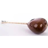 Long Neck saz with Fishman 301 pickup and equalizer, walnut wood