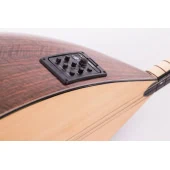 Long Neck saz with Fishman 301 pickup and equalizer, walnut wood
