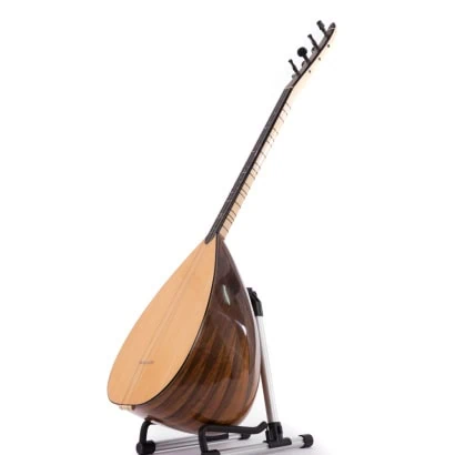 Long Neck saz med Fishman 301 pickup och equalizer, valnötsträ