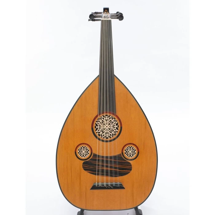 Oud arabe professionnel avec table en cèdre et bois violet