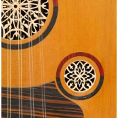 Arabic Oud table en cèdre purpleheart oud