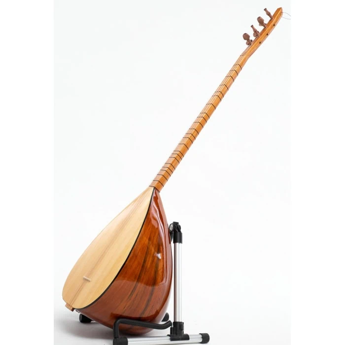 Turkisk Long Neck Saz Cherry med Pickup