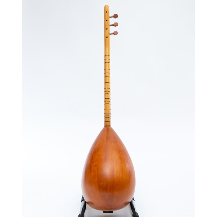 Turkish Short Neck Baglama Cherry Wood with Pickup - Image 8