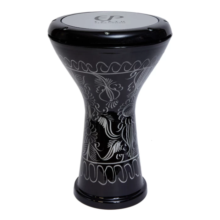 Darbouka arabe gravée noire